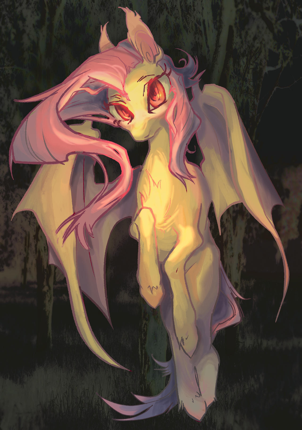 Flutterbat MLP:FIM Fanart